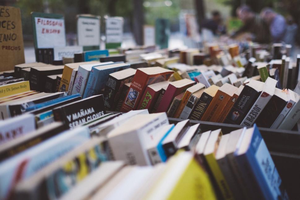 Free Image of Books in Bookstore  