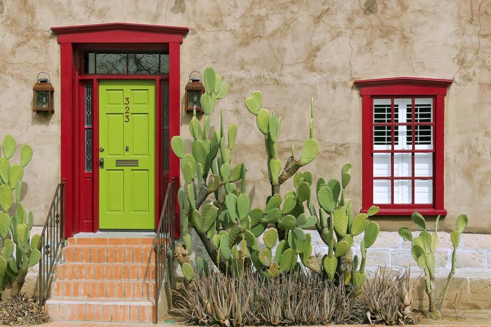 Free Image of Southwestern House  