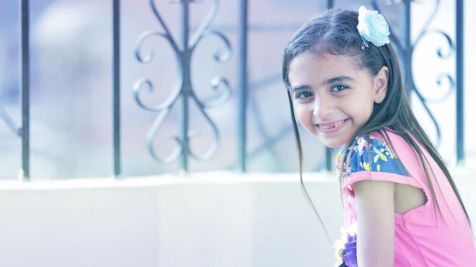 Free Image of Happy Girl Child  