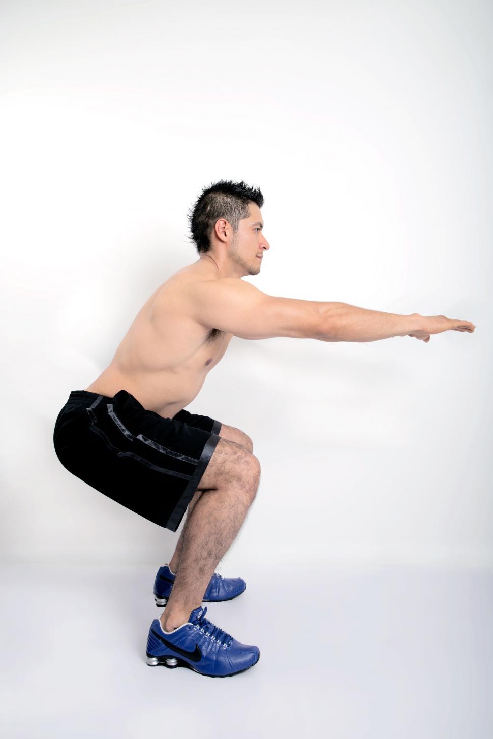 Free Image of Man Doing Exercise 