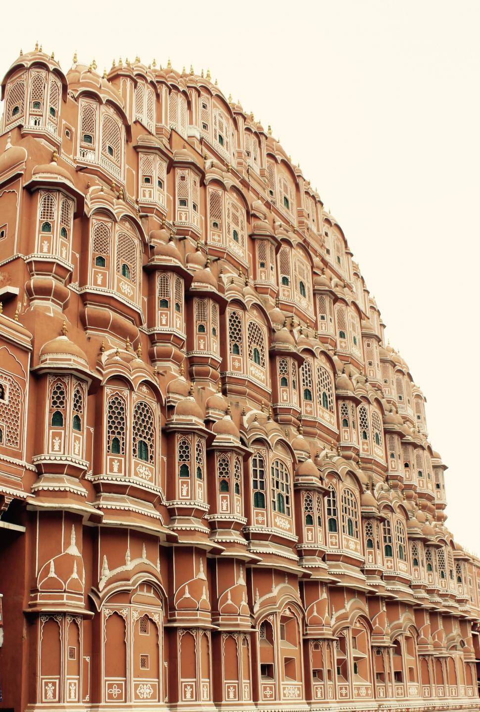 Free Image of Hawa Mahal in India  