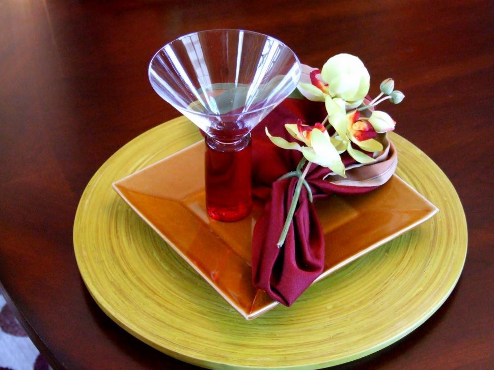 Free Image of Place Setting 