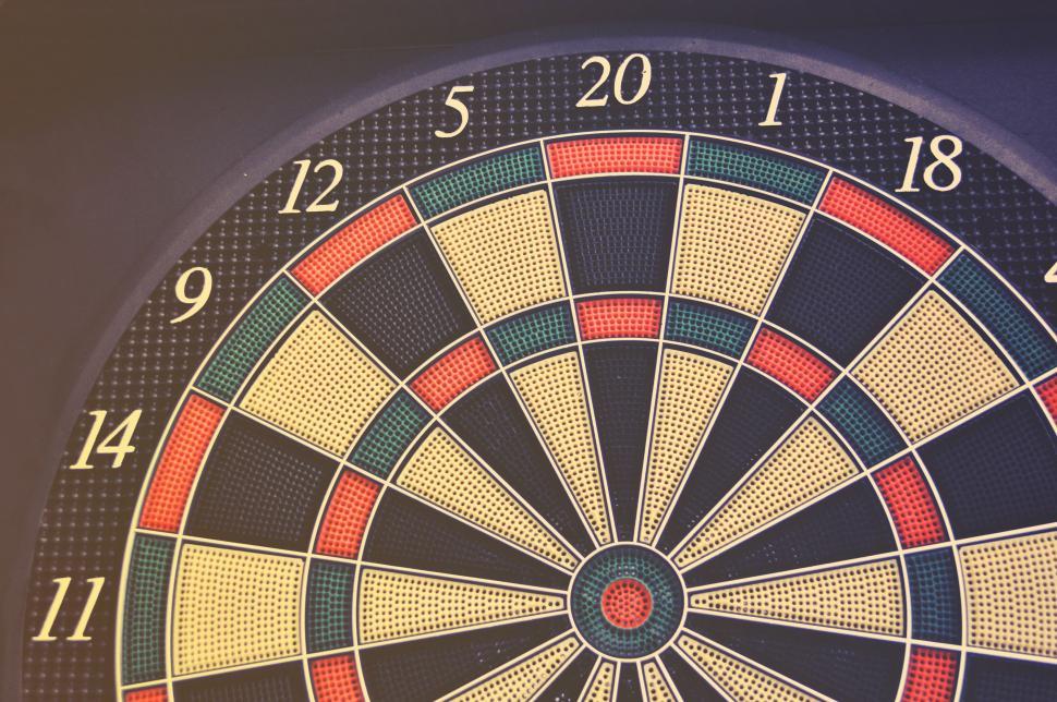 Free Image of Dartboard  