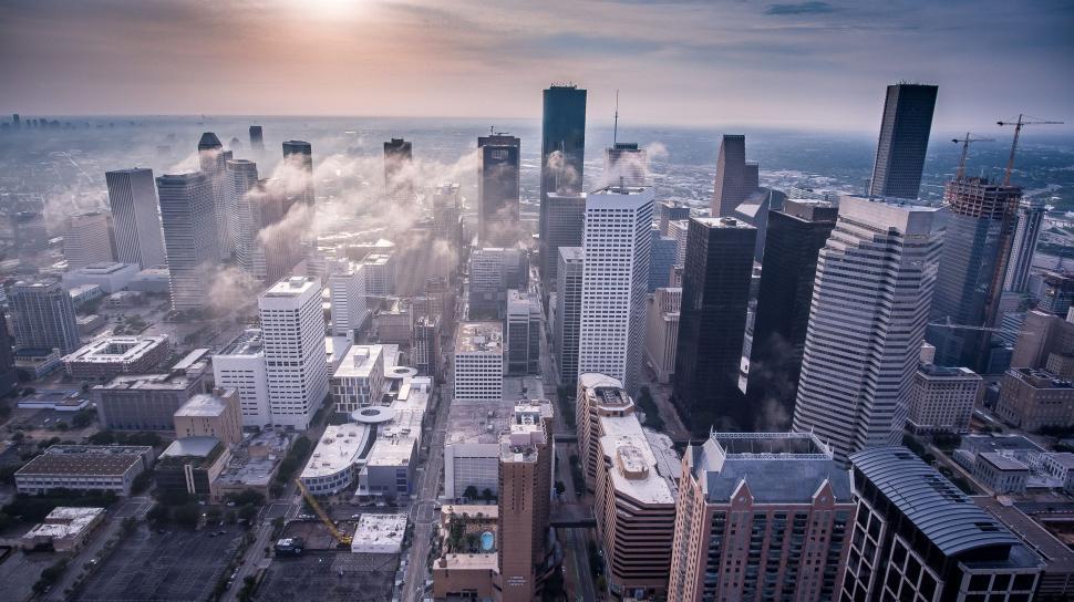 Free Image of City from Above  