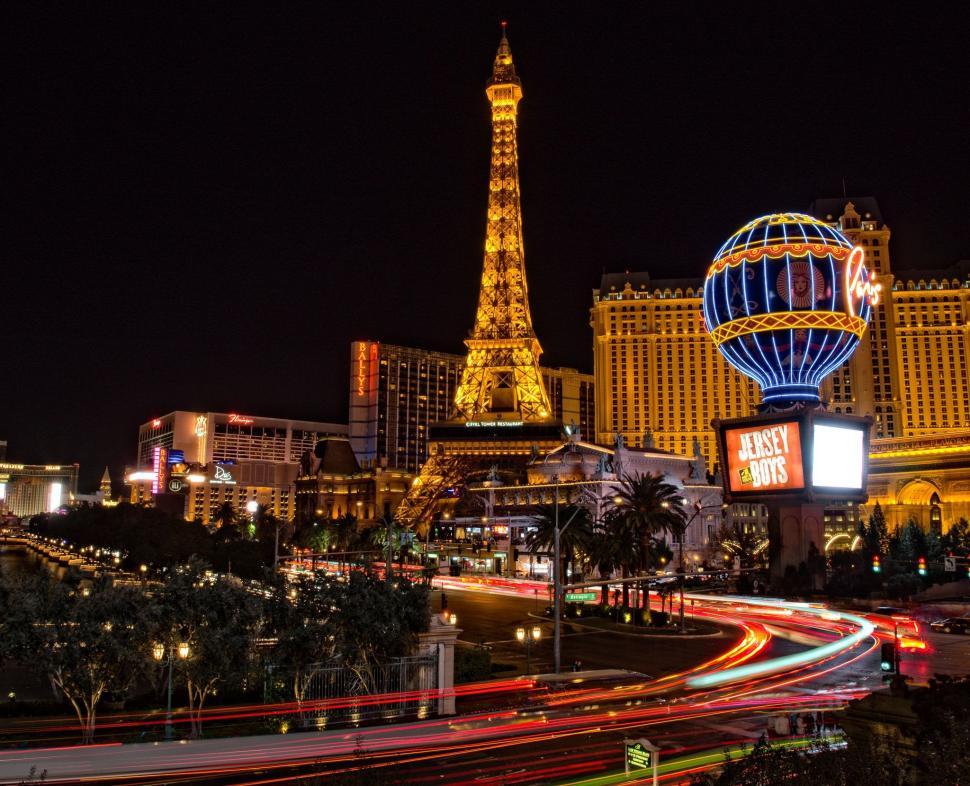Free Image of Las Vegas at Night  