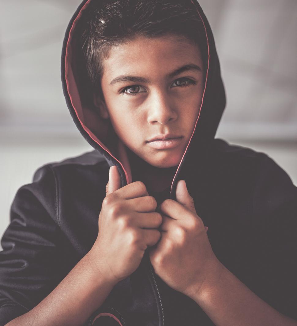Free Image of Teenage Boy in Jacket  