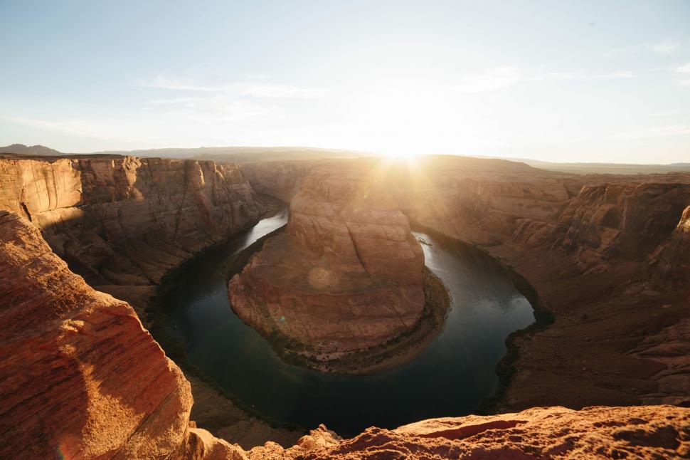 Free Image of Horseshoe Bend in Arizona 