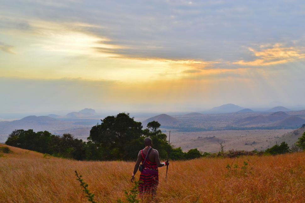 Free Image of Tribal Man in Forest  