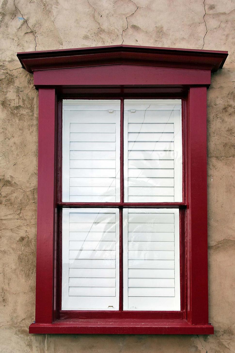 Free Image of Modern window, old wall 