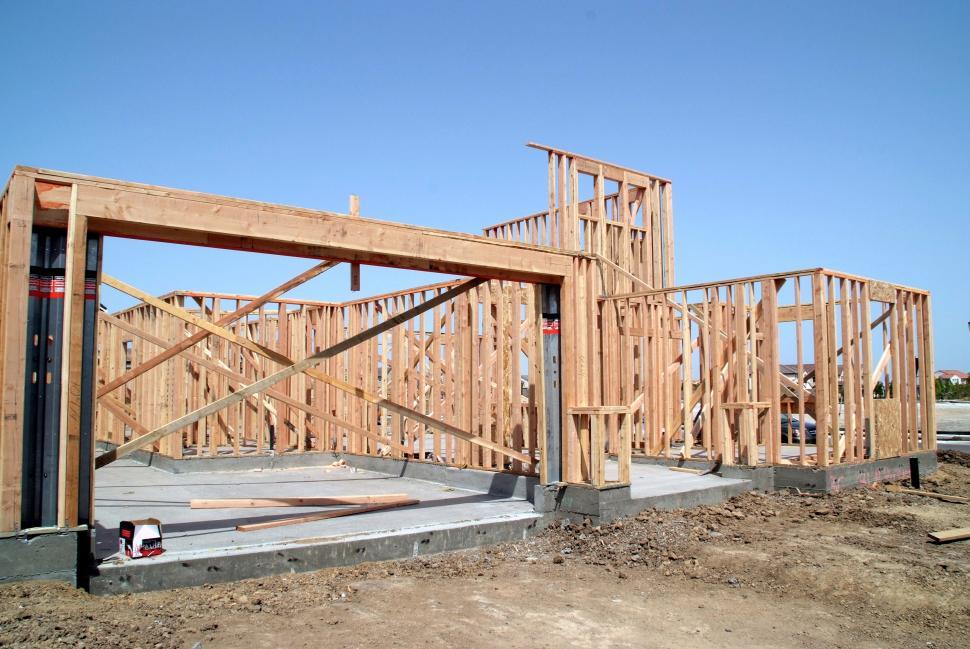 Free Image of New Home Construction 