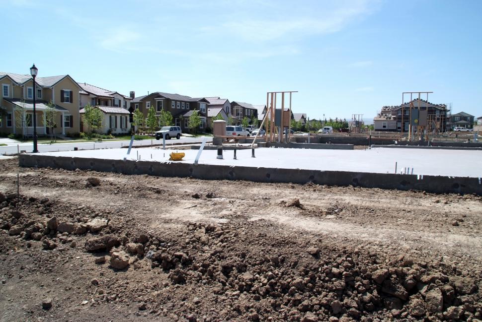 Free Image of New Home Construction 