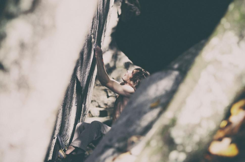 Free Image of Mountain Climber  