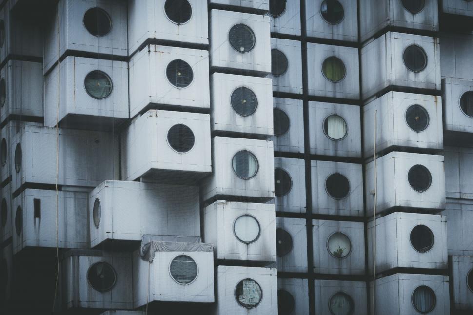 Free Image of Metal Boxes  