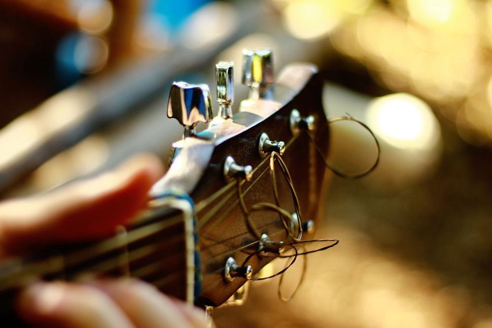 Free Image of Guitar Neck  