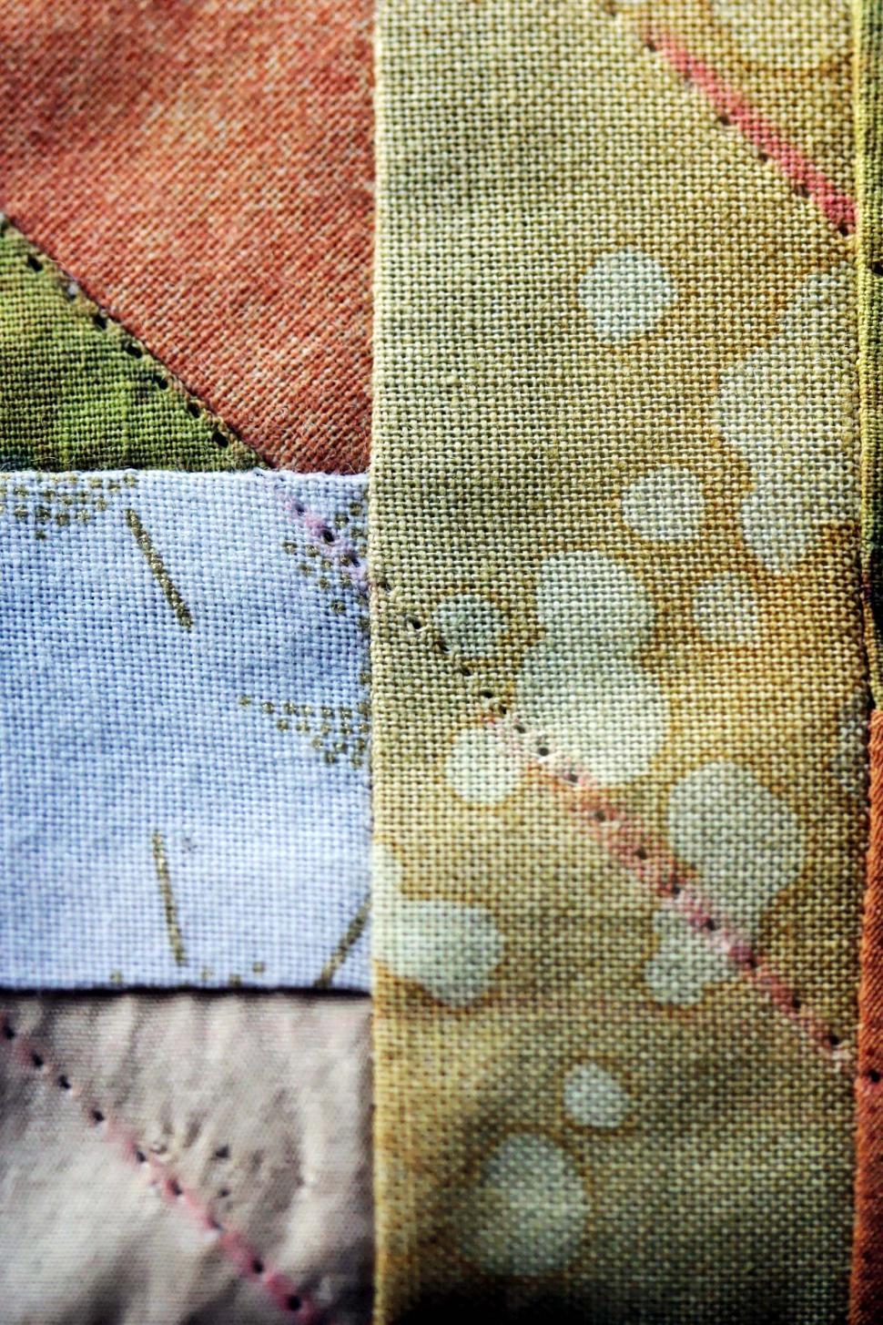 Free Image of Quilted fabric background 