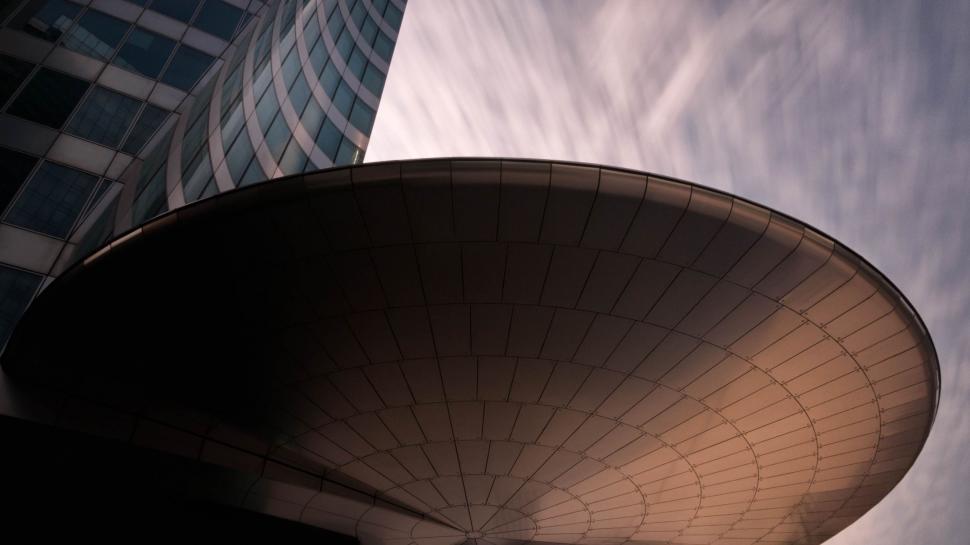 Free Image of Sky and Glass Building  