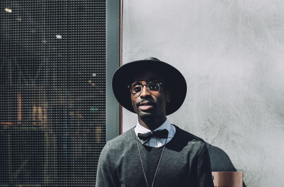 Free Image of African Man in Hat  