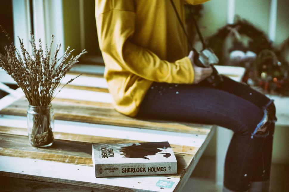 Free Image of Sherlock Holmes Novel on Table 