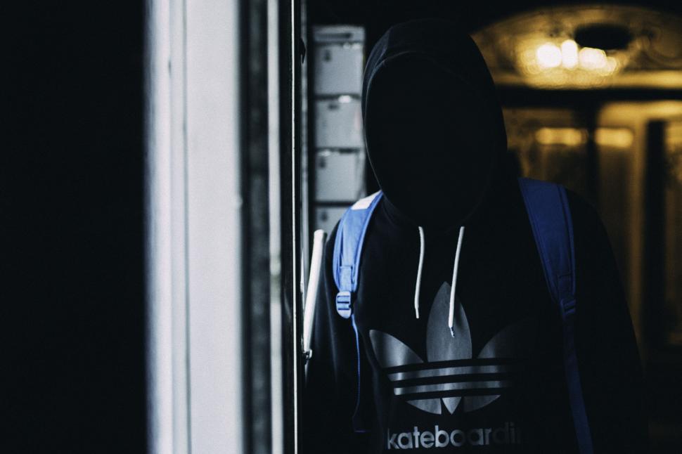 Free Image of Faceless man in hoodie 