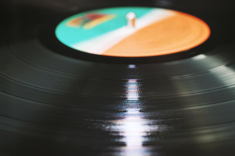 Free Image of Vinyl record 