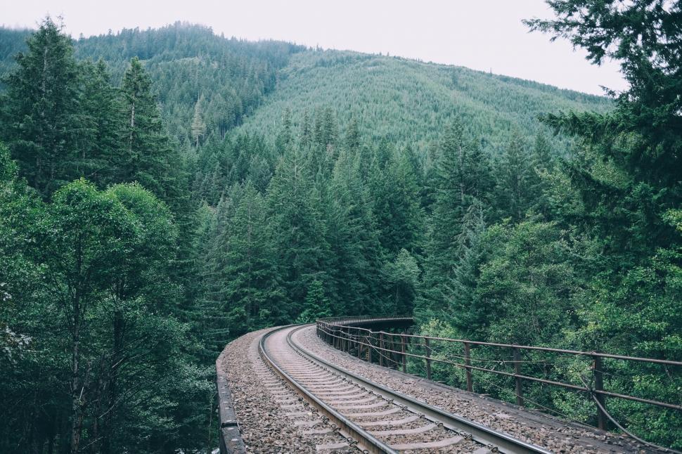 Free Image of Railway Track  
