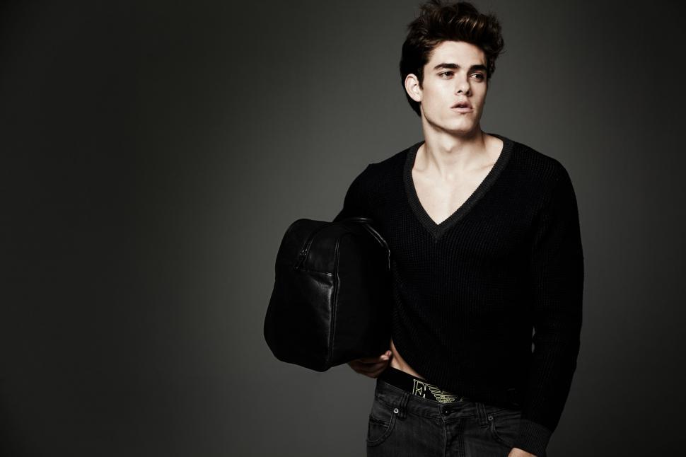 Free Image of Young Male Fashion Model  