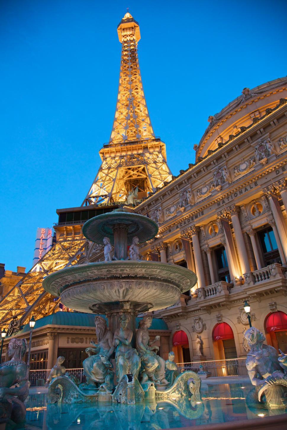 Free Image of The Eiffel Tower Dominating the City of Paris 