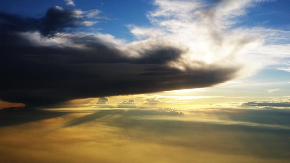 Free Image of Cloud formation 