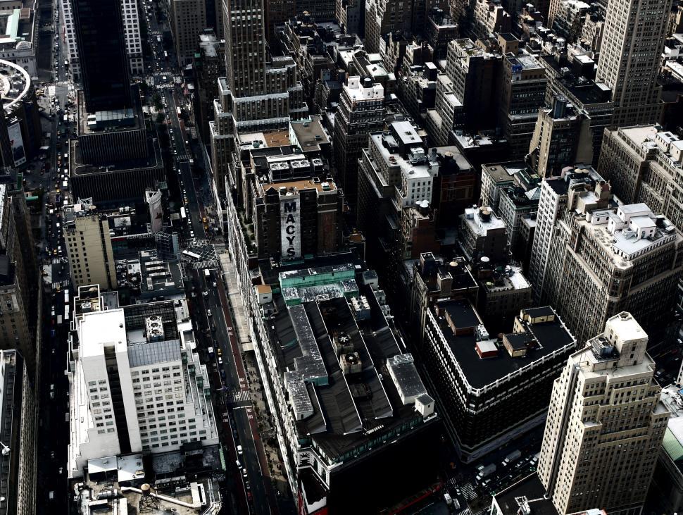 Free Image of New York City From Above  