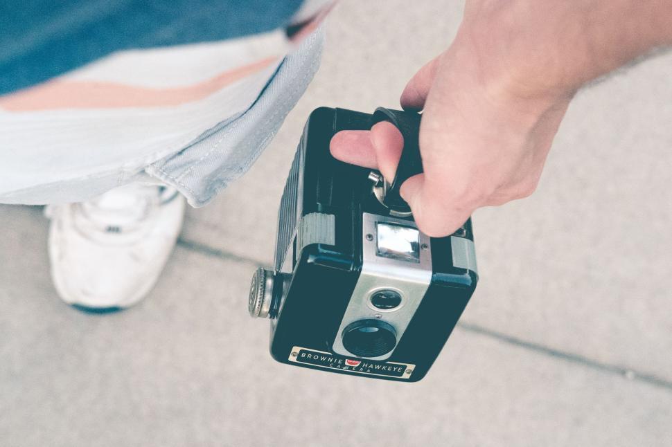 Free Image of Brownie Hawkeye Camera 