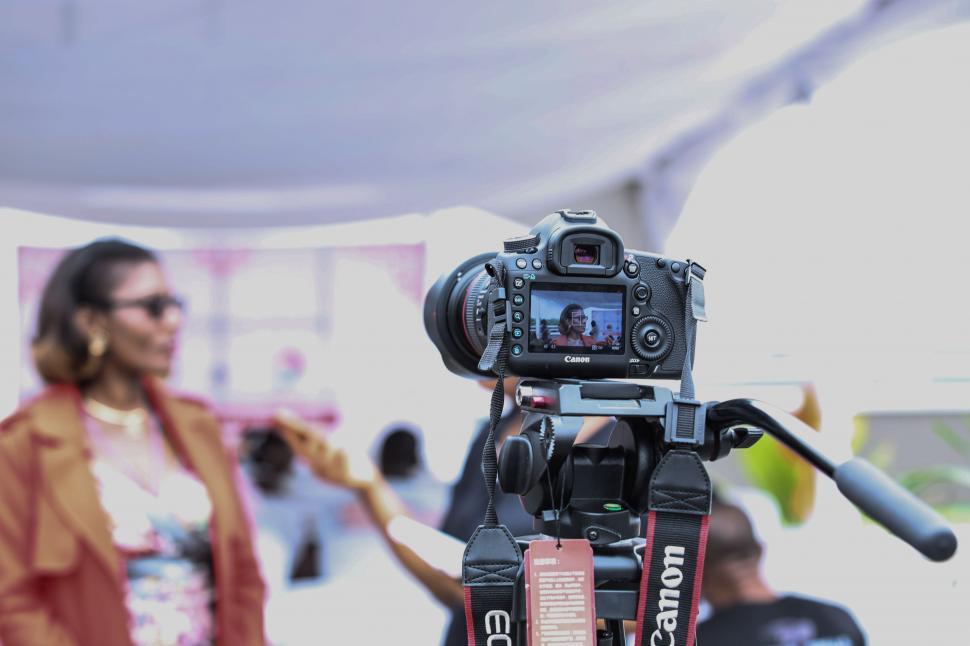Free Image of Shooting With Canon Camera  