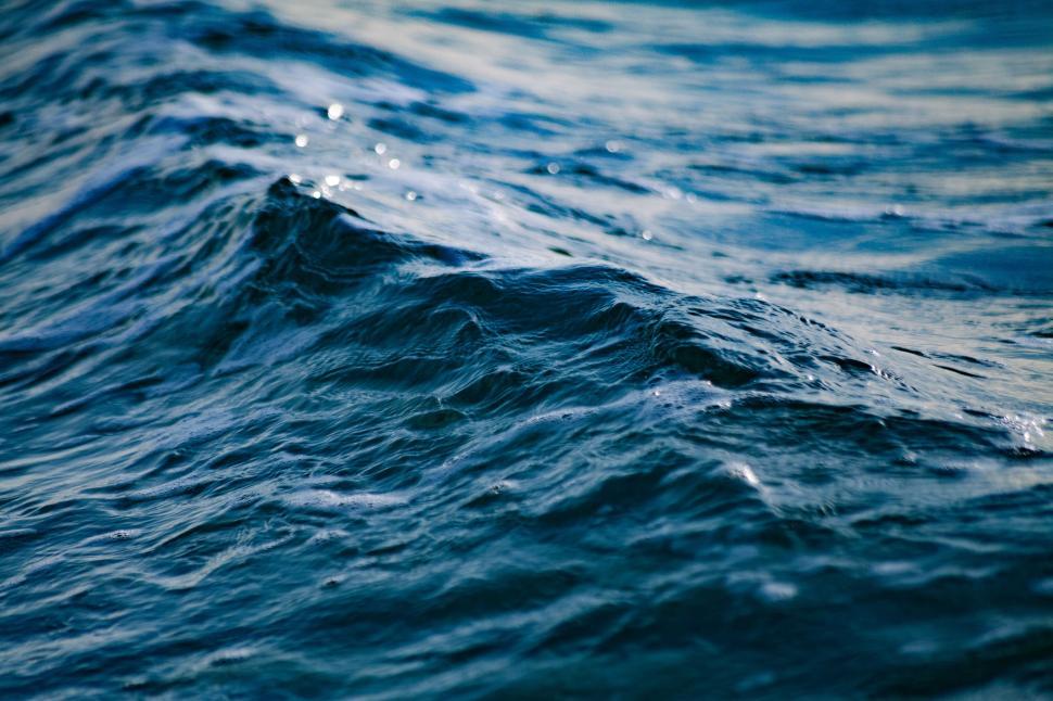 Free Image of Ocean Ripples  