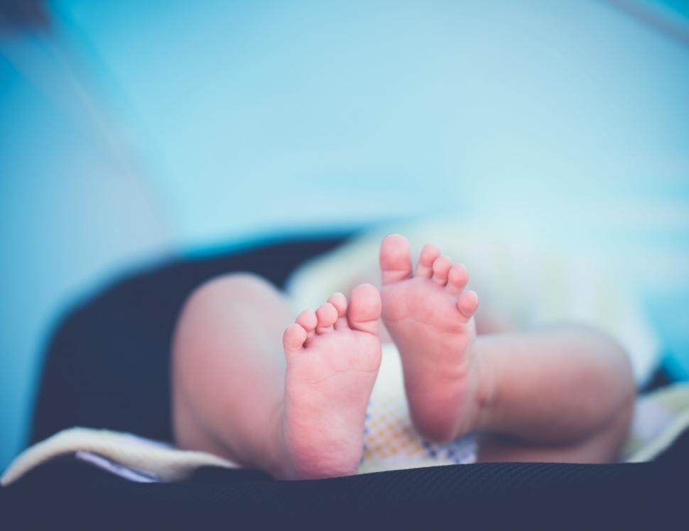 Free Image of Baby Feet 