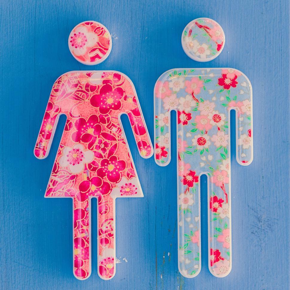 Free Image of Toilet Signs  