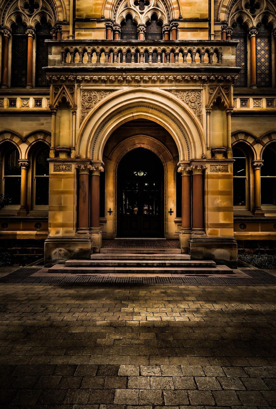 Free Image of Entrance to Church  