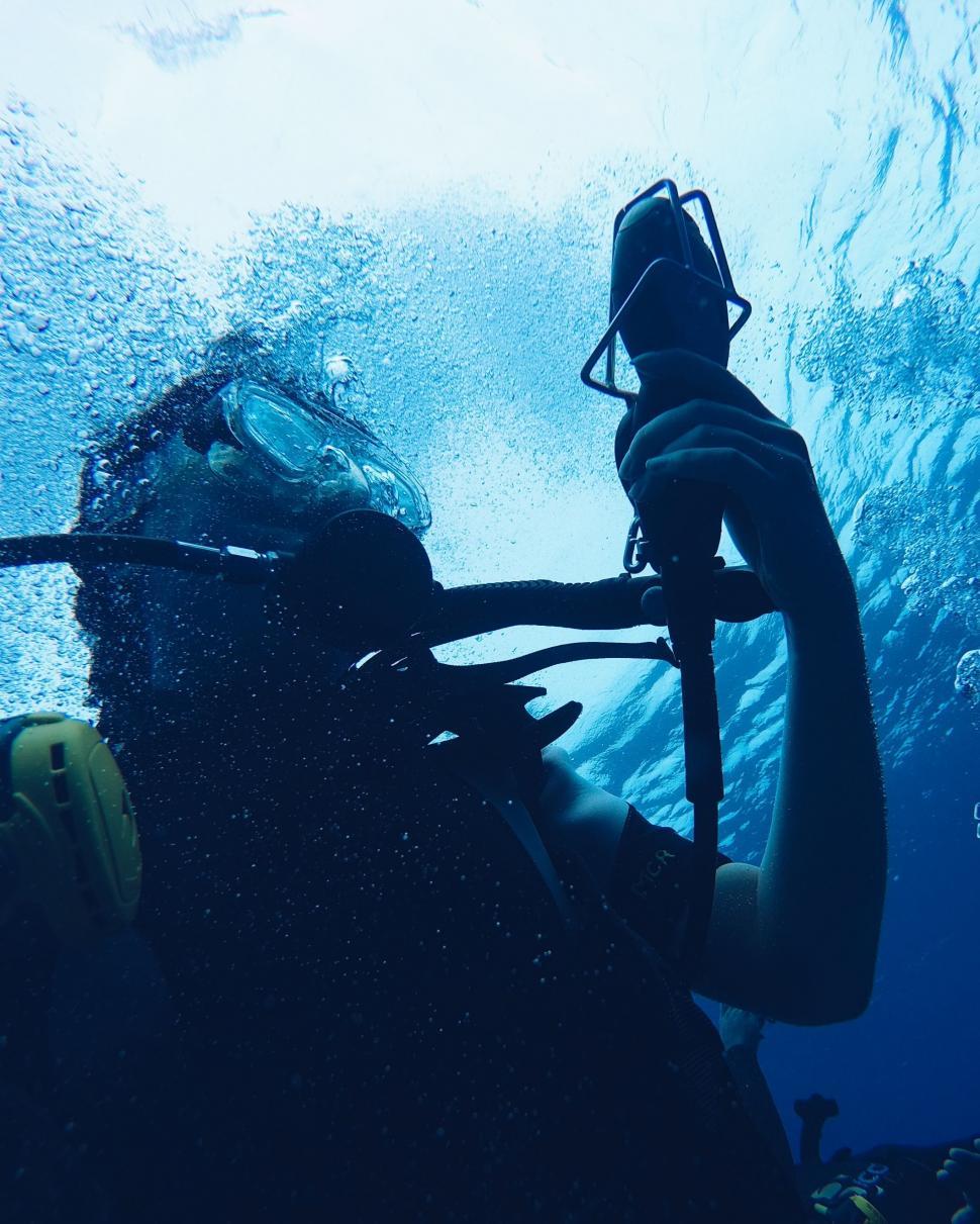 Free Image of Scuba Diver  