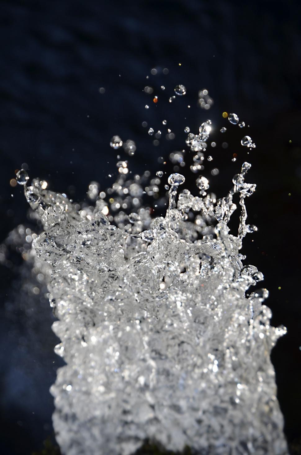 Free Image of Water Splash  