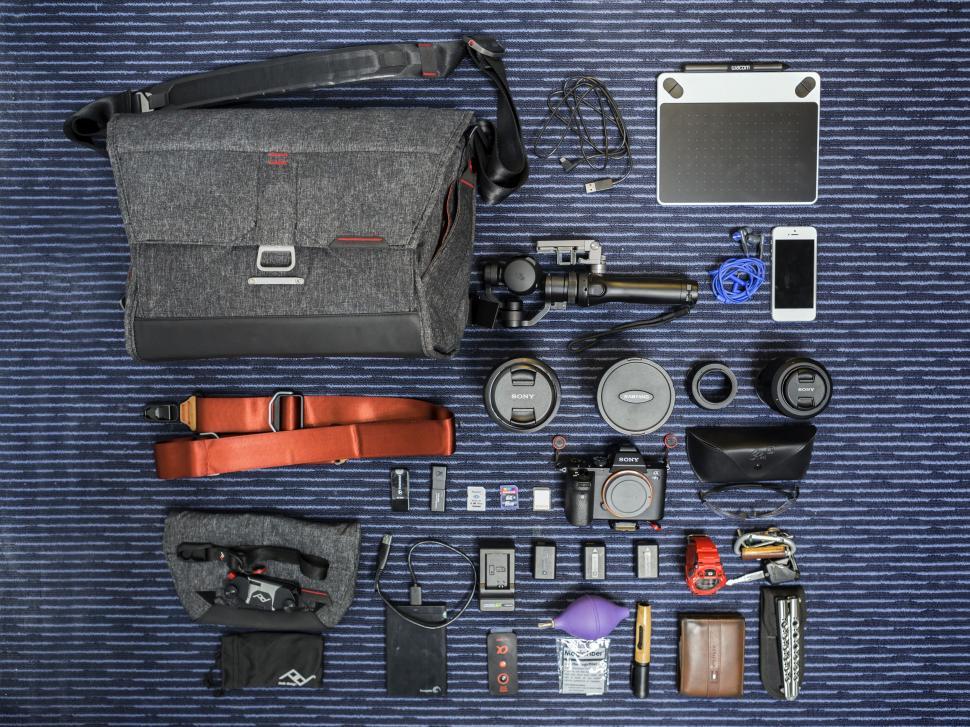 Free Image of Photographer Equipment 