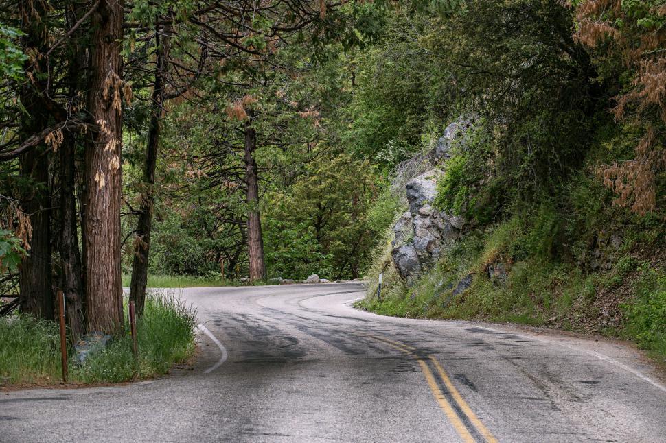 Free Image of Mountain Road  