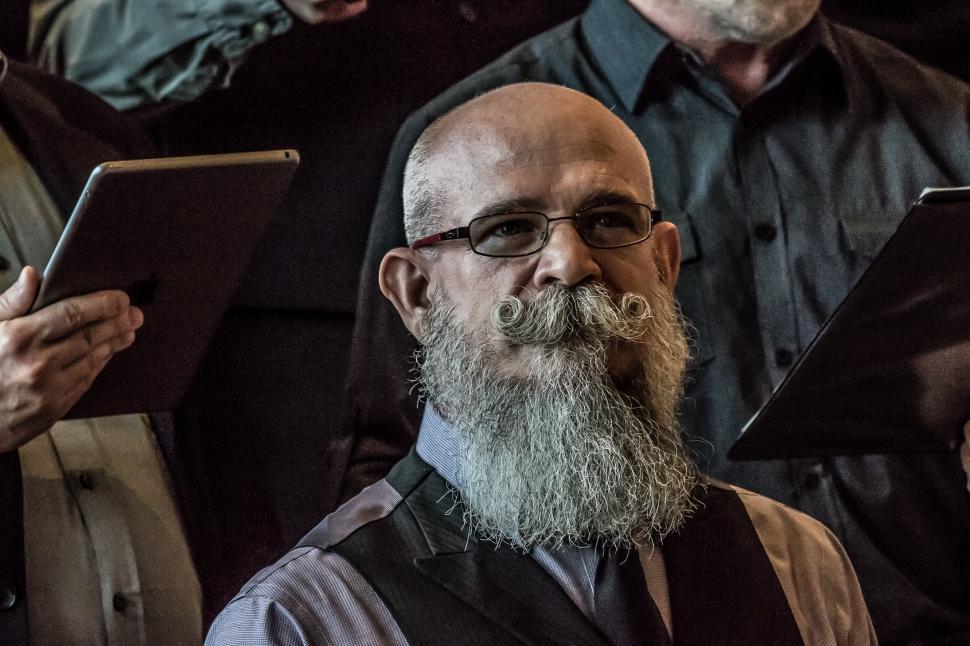 Free Image of Old man with long beard 