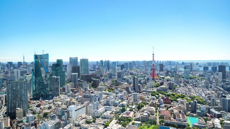 Free Image of High Angle View of City Buildings and Skylines 