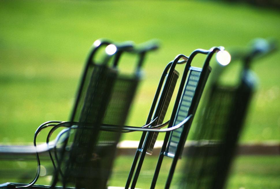 Free Image of Metal chairs 