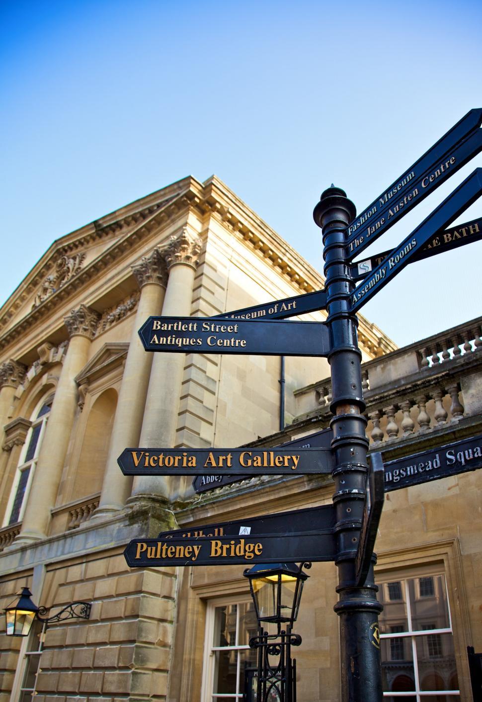 Free Image of Pole Loaded With Various Street Signs 