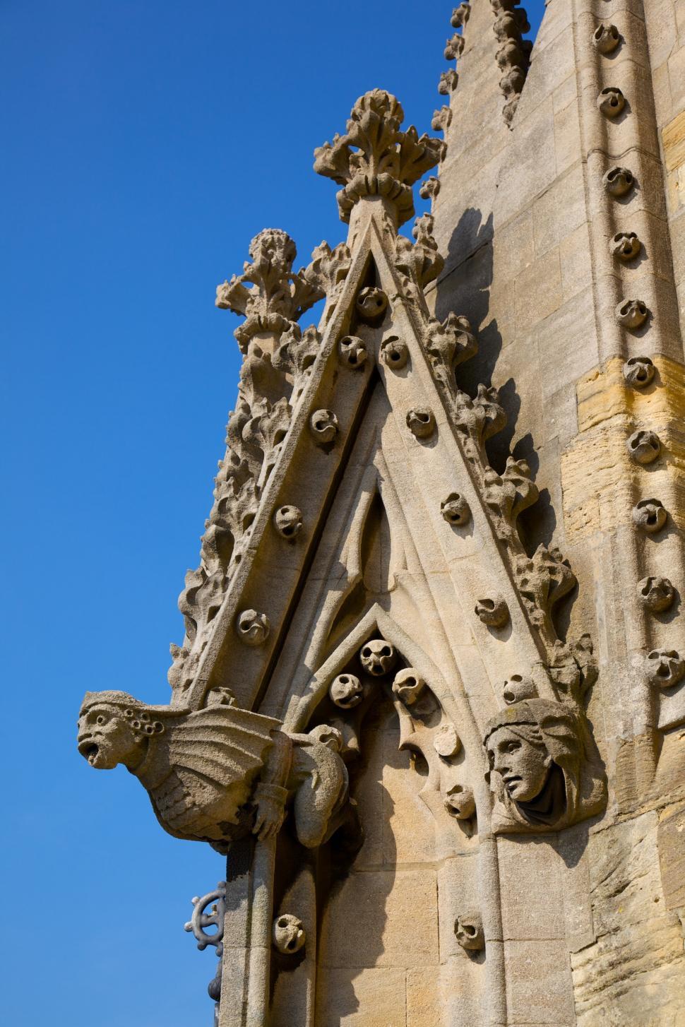 Free Image of Close Up of Building With Clock 