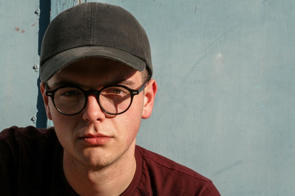Free Image of Caucasian man in spectacles 