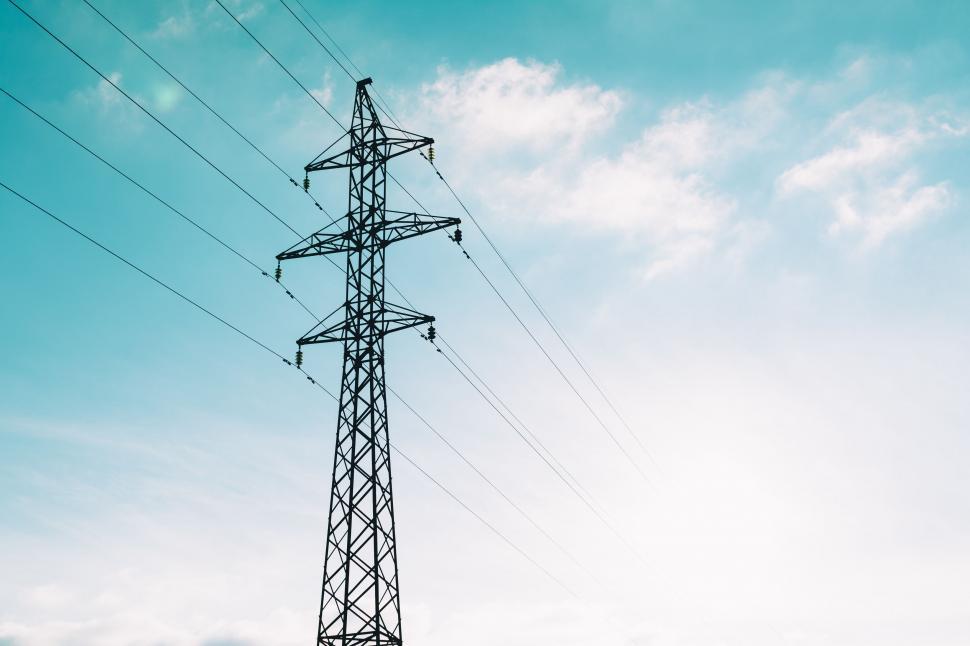 Free Image of Transmission tower 