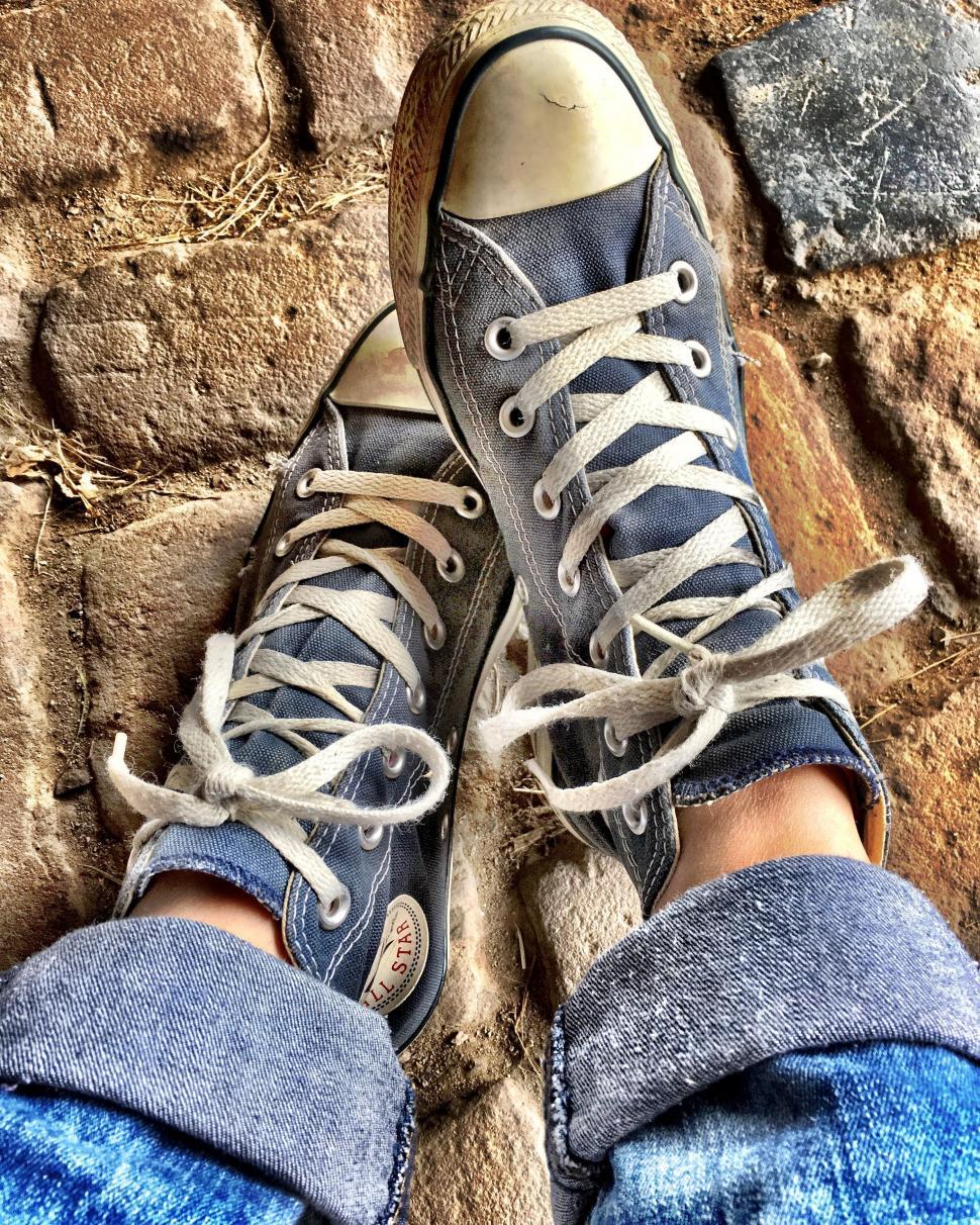 Free Image of Chucks shoes 