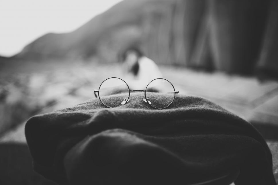 Free Image of Oval Spectacles  