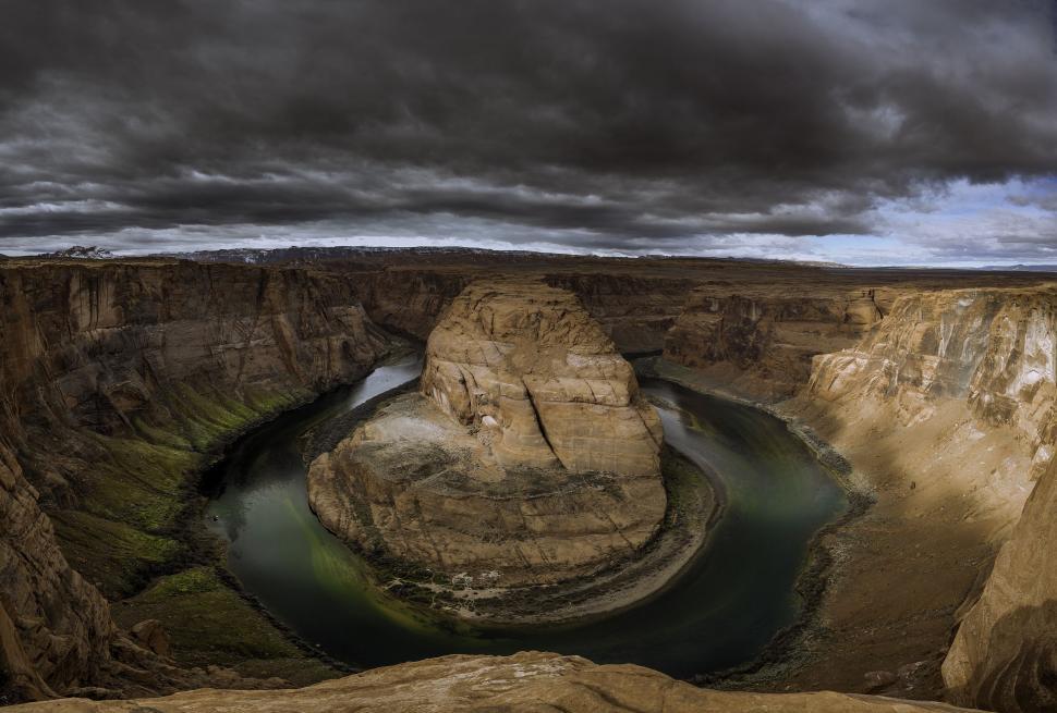 Free Image of Horseshoe Bend - Glen Canyon. Arizona USA 