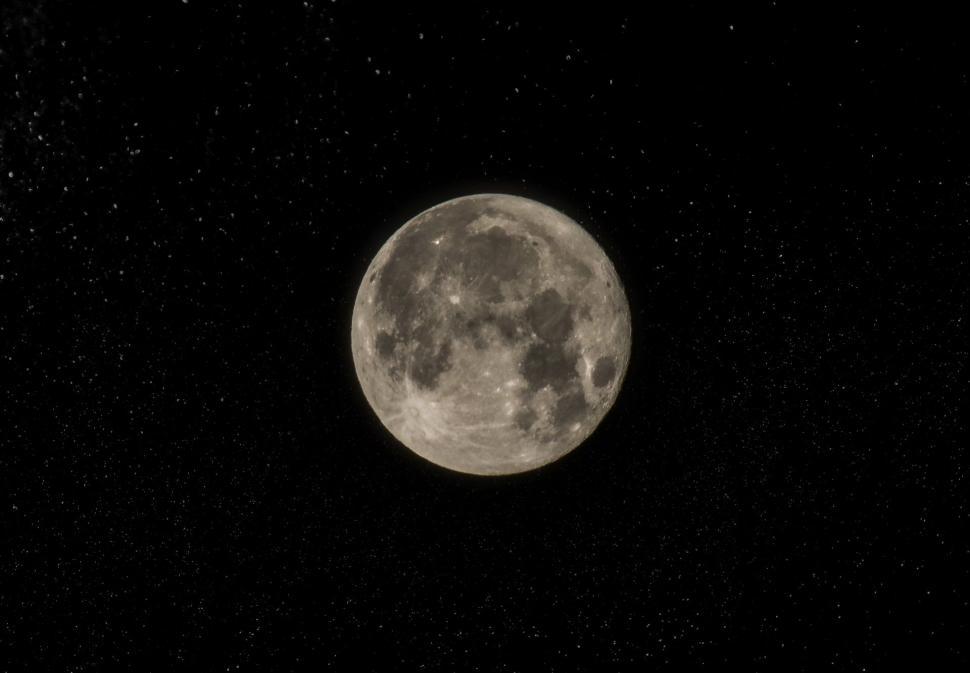 Free Image of Moon and Stars  